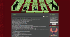 Desktop Screenshot of ekunyisembers.com